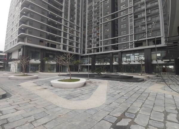 Cảnh quan tầng 1 tòa nhà Plaschem-Khu Bình Minh Gradens 93 Đức Giang